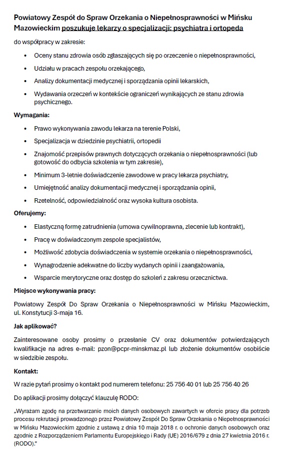 Oferta pracy