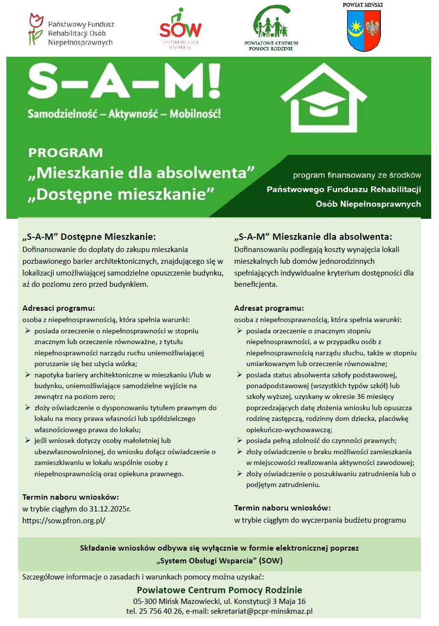 Plakat SAM 20241